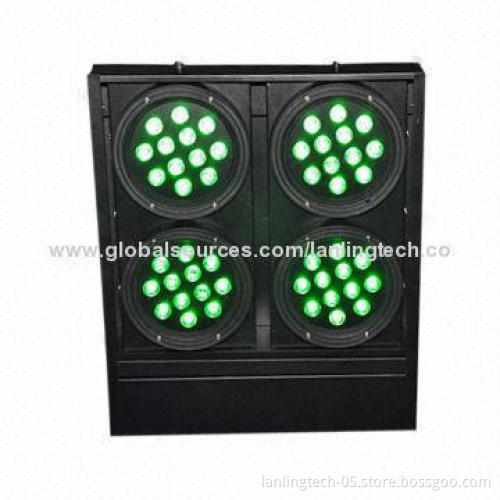 3Wx48pcs RGB 4-viewer Spot Color-changing LED Light